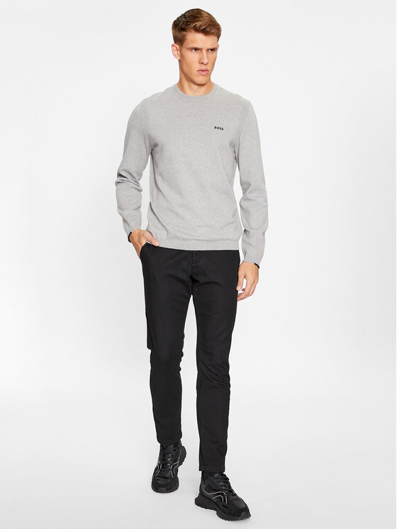 Boss Pullover Ever-X_Cn 50498539 Grau Regular Fit | Modivo.de