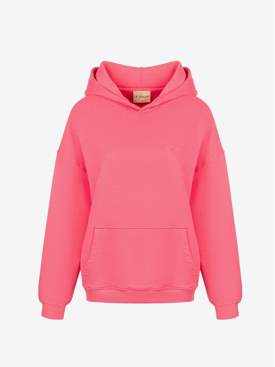 Le Collet Le Collet Bluza LUNEA Różowy Oversize