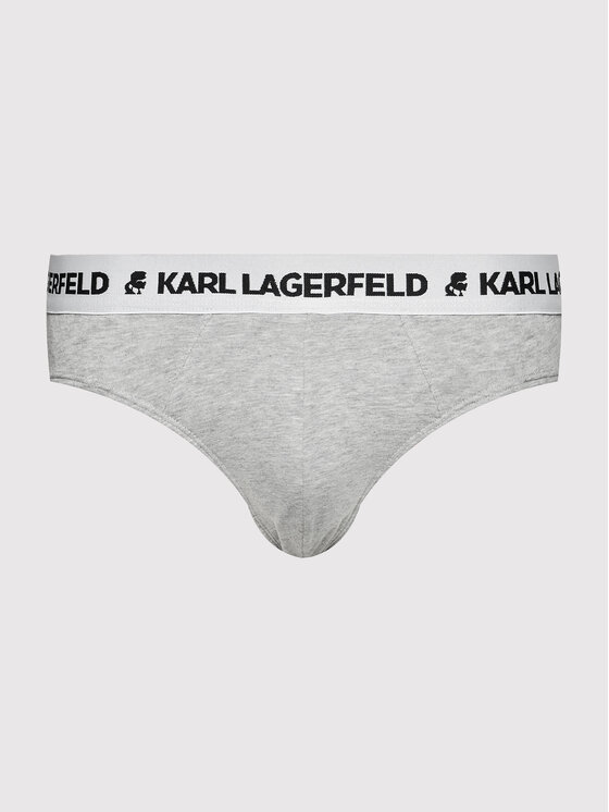 KARL LAGERFELD KARL LAGERFELD Набір з 3 пар сліпів Logo 211M2103 Кольоровий