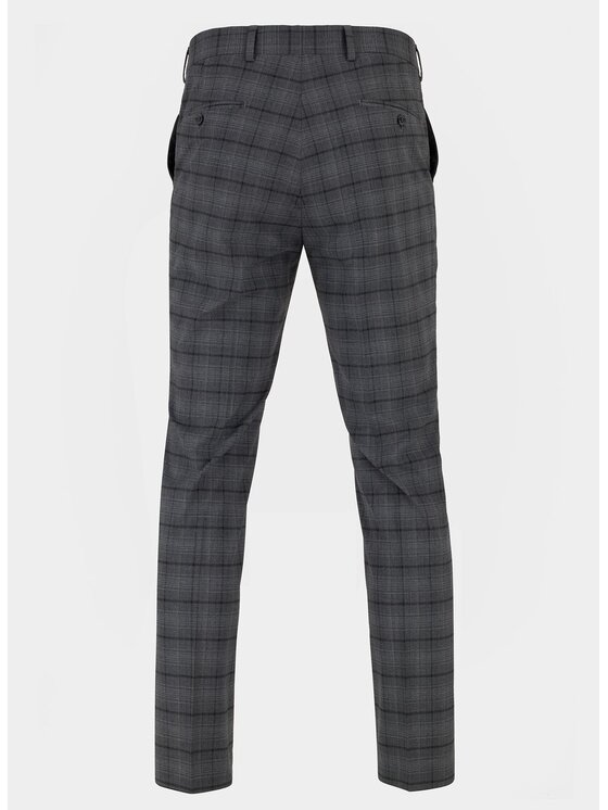 Pako Lorente Pako Lorente Spodnie garniturowe P20SF-6G-005 Szary Slim Fit