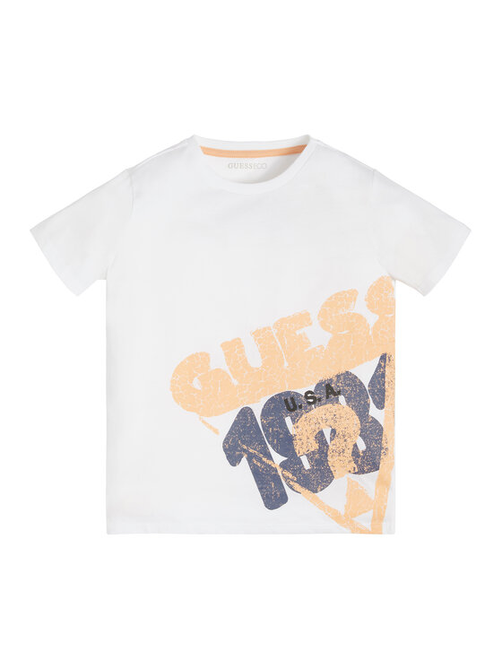 T-shirt L3GI20 K8HM3 Bianco Regular Fit