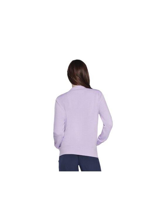 Skechers Skechers Bluza W3JA261-BKMT Fioletowy Regular Fit