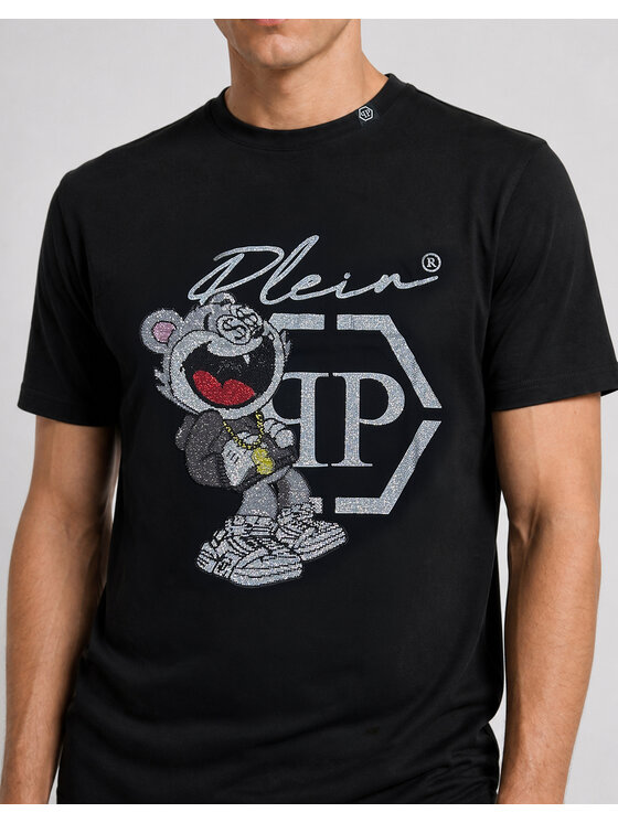 PHILIPP PLEIN PHILIPP PLEIN T-Shirt 31631 Černá Regular Fit