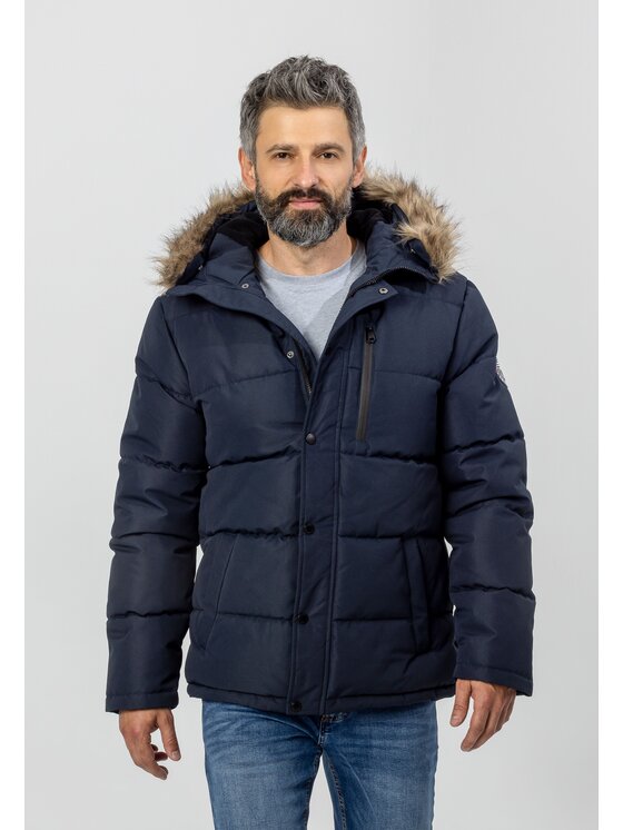 minoti minoti Kurtka zimowa MWCOAT 1 Niebieski Regular Fit