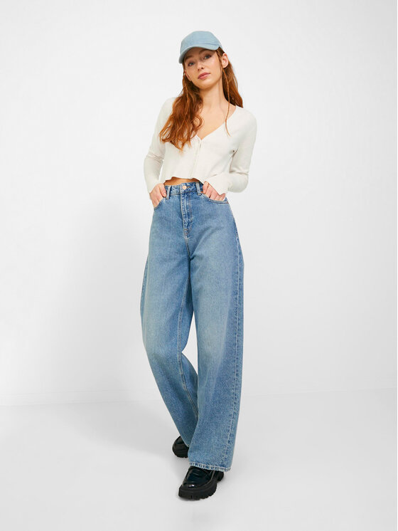 JJXX JJXX Kardigan Sabel 12224471 Bílá Regular Fit