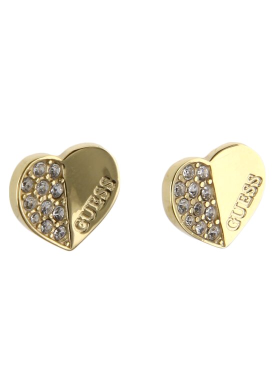 Guess Комплект гривна и обеци Lovely Guess JUBS03 187JW Позлатено с ...