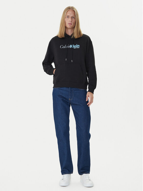Calvin Klein Calvin Klein Світшот LV04LD241G Чорний Regular Fit