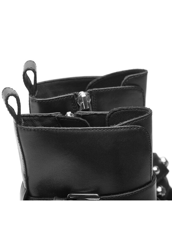 Geox Geox Botine D Hoara C D26FTC 00043 C9999 Negru