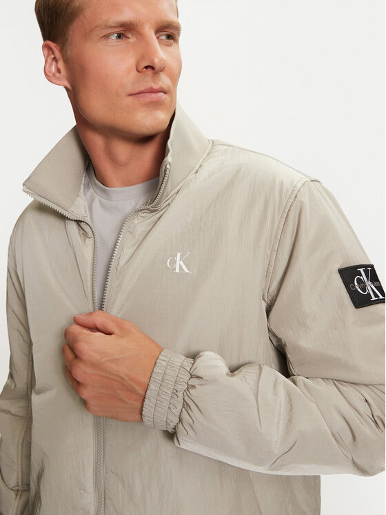 Calvin Klein Jeans Calvin Klein Jeans Преходно яке Flint J30J325592 Сив Regular Fit