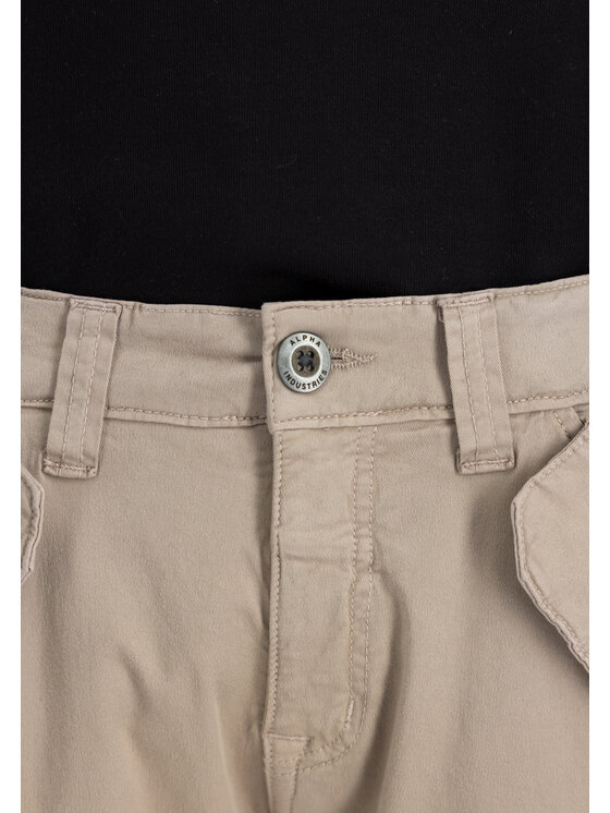 Alpha Industries Alpha Industries Spodnie cargo Combat Pant Żółty Lyon Tapered Fit