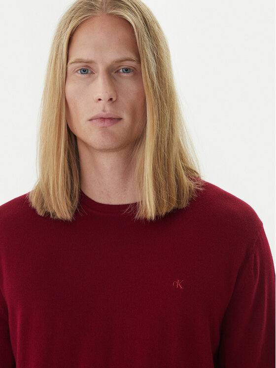 Calvin Klein Calvin Klein Pullover LV04LB305G Rot Regular Fit