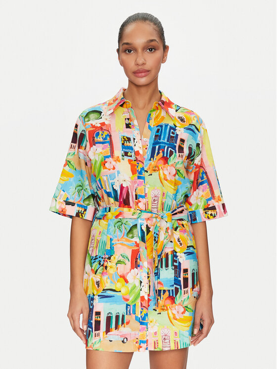 Seafolly Seafolly Nyári ruha Cuba 55442-DR Színes Relaxed Fit