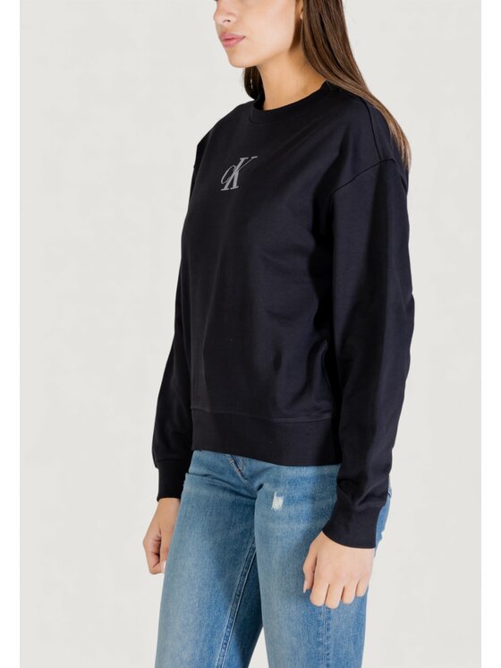 Calvin Klein Jeans Calvin Klein Jeans Μπλούζα LV047E828G Μαύρο Casual Fit