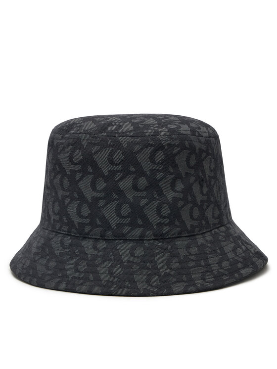 Calvin Klein Jeans Calvin Klein Jeans Klobouk Logo Jacquard Bucket Hat LV04K5059G Černá