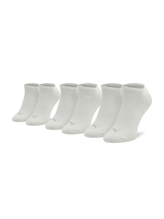 Puma Puma Súprava 3 párov kotníkových ponožiek unisex 906807 54 Béžová