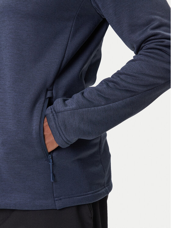 Jack Wolfskin Jack Wolfskin Fleece Peak District A65272 Σκούρο μπλε Regular Fit