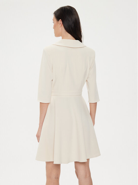 Rinascimento Rinascimento Kokteilinė suknelė CFC0118280003 Écru Regular Fit