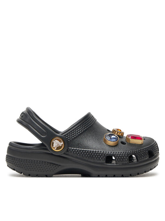 Crocs Pantoletten Classic Jewel Clog K 210716 Schwarz Modivo