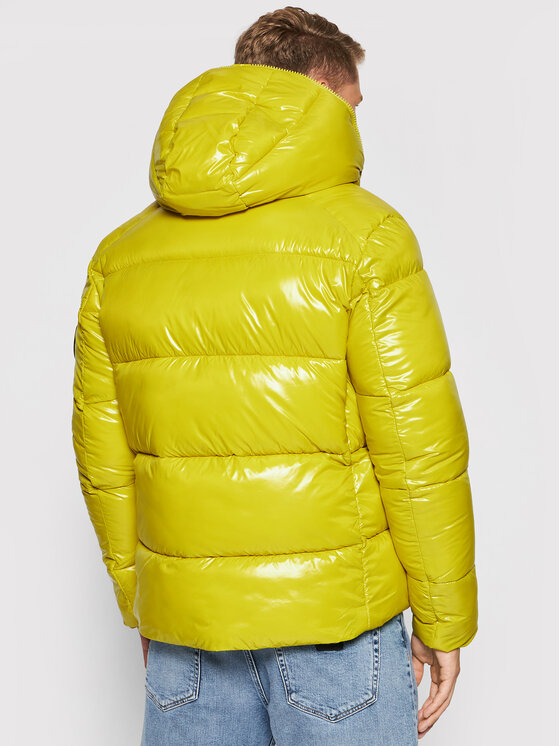 Giubbotto piumino D31280M LUCK13 Verde Regular Fit...