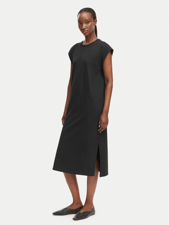 Calvin Klein Jeans Calvin Klein Jeans Лятна рокля LV047F245G Черен Relaxed Fit