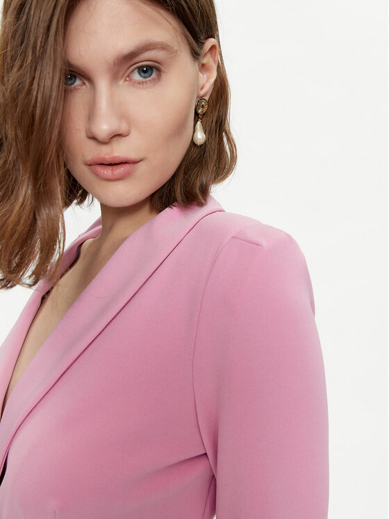 Rinascimento Rinascimento Коктейльна сукня CFC0019381002 Рожевий Regular Fit