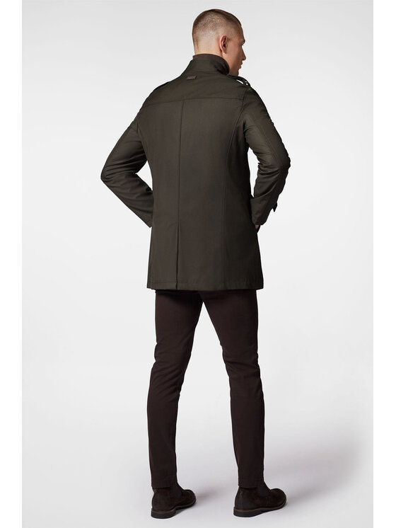 Próchnik Próchnik Płaszcz przejściowy PM2 PC131223000006 Zielony Regular Fit