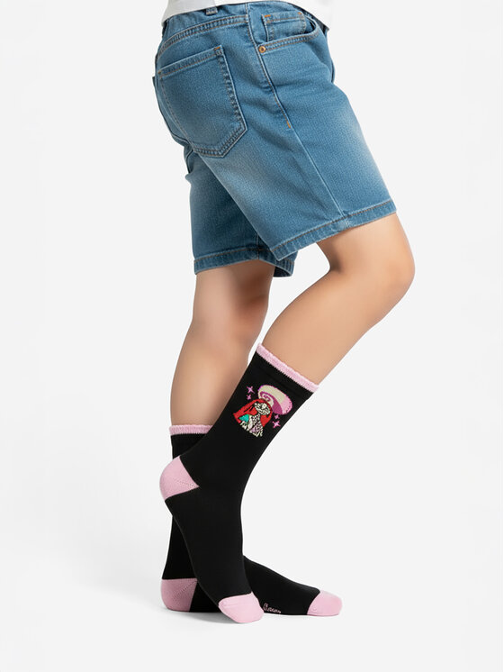 NIGHTMARE BEFORE CHRISTMAS NIGHTMARE BEFORE CHRISTMAS Kurze Socken CEO-ACCCS-AW25-335NBC(3-PACK) Schwarz