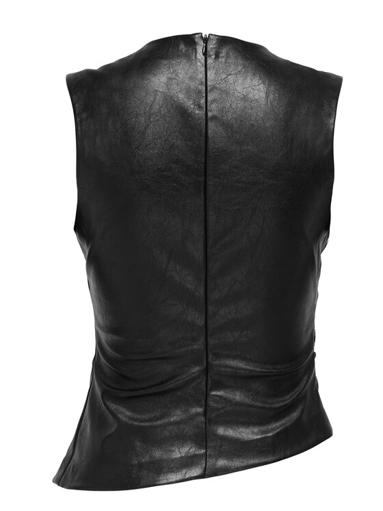 ONLY ONLY Bluză Mone 15360230 Negru Slim Fit