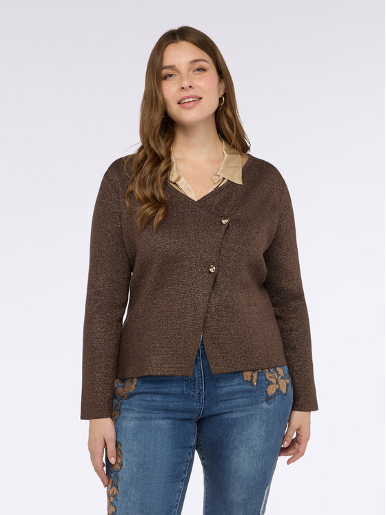 Fiorella Rubino Fiorella Rubino Maglione M061L008324N0V2 Marrone Regular Fit
