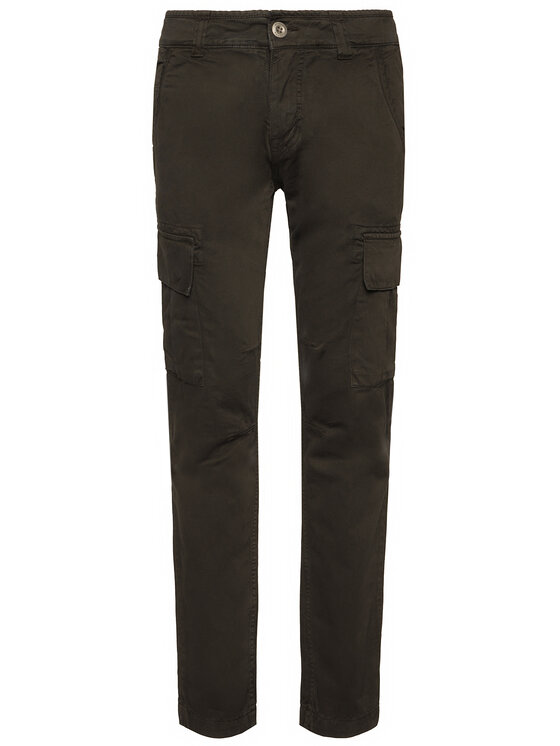 Alpha Industries Alpha Industries Bavlnené nohavice Agent 158205 Čierna Regular Fit