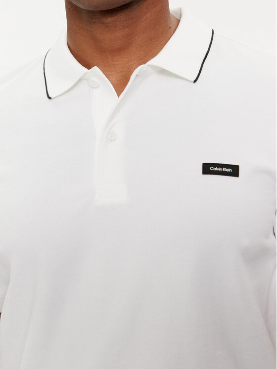 Calvin Klein Calvin Klein Polo K10K112751 Bijela Regular Fit