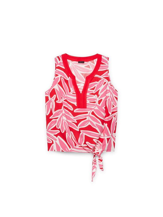 Fiorella Rubino Fiorella Rubino Blusa 2792T002291N0S6 Rosso Cropp Fit