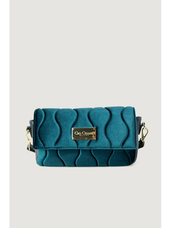 Gio Cellini Gio Cellini Torba RACHEL VELVET Turkusowy