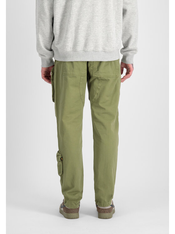 Alpha Industries Alpha Industries Kalhoty z materiálu AI.148207-11-30 Zelená Straight Leg