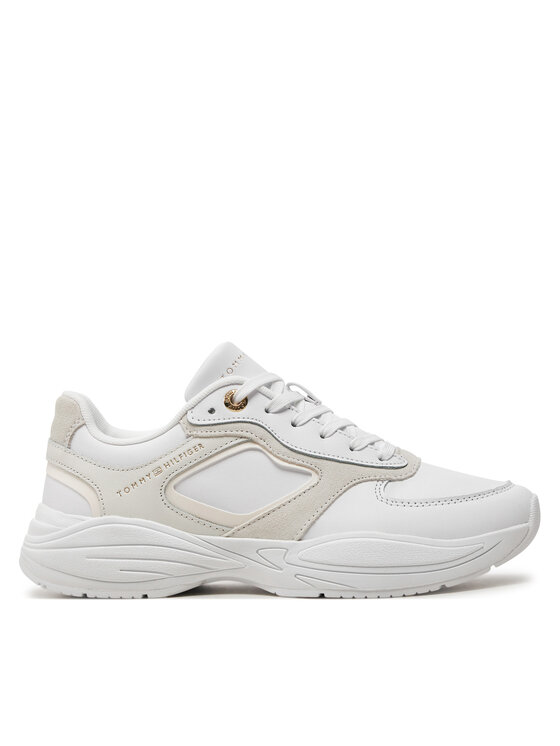 Tommy Hilfiger Sneakers Hilfiger Chunky Runner FW0FW07996 Alb