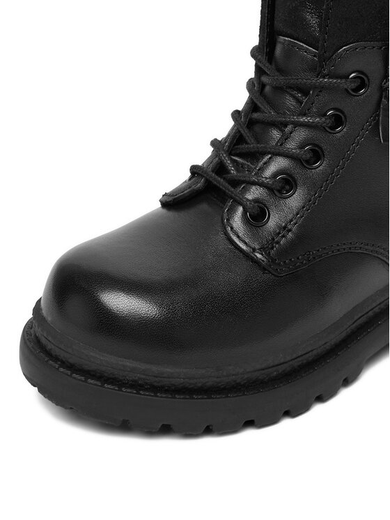 Badura Badura Μποτίνια EO-CI12-POINT-10 Μαύρο