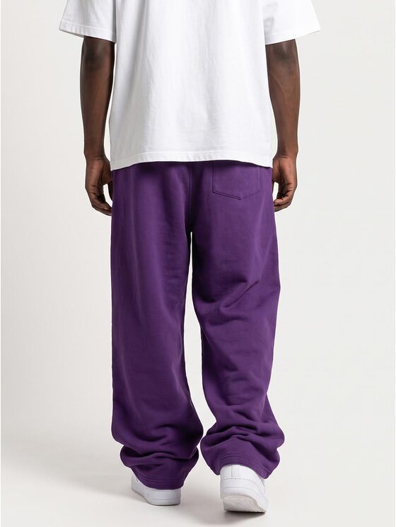 Jigga Wear Jigga Wear Spodnie dresowe Szerokie luźne purpurowe 131964 Fioletowy jasny Baggy Fit