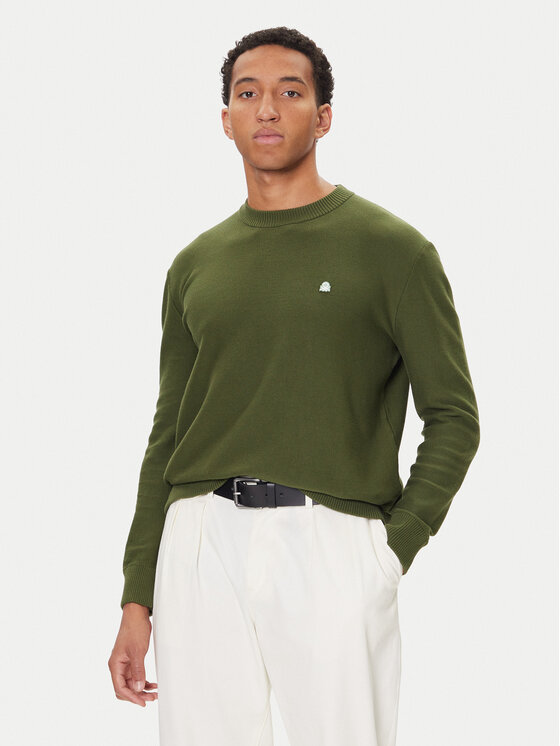 United Colors Of Benetton United Colors Of Benetton Džemper 1V4KU10AF Zelena Regular Fit