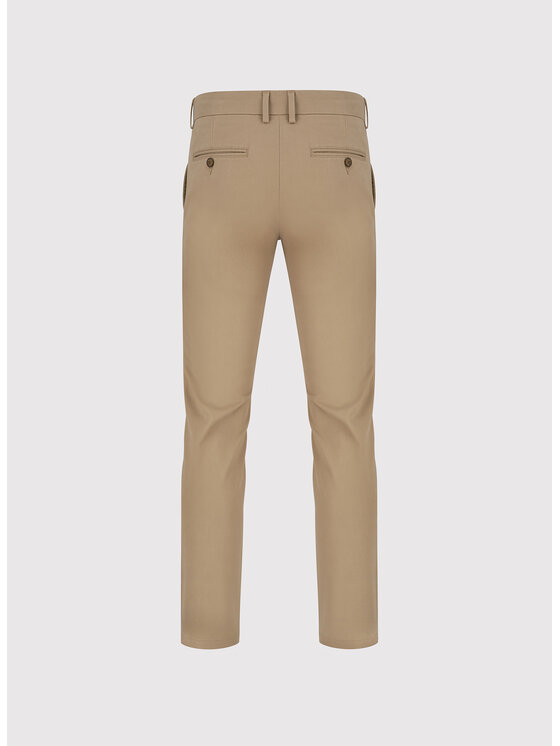 Pako Lorente Pako Lorente Chinosy P26WB-WX-002 Beżowy Slim Fit