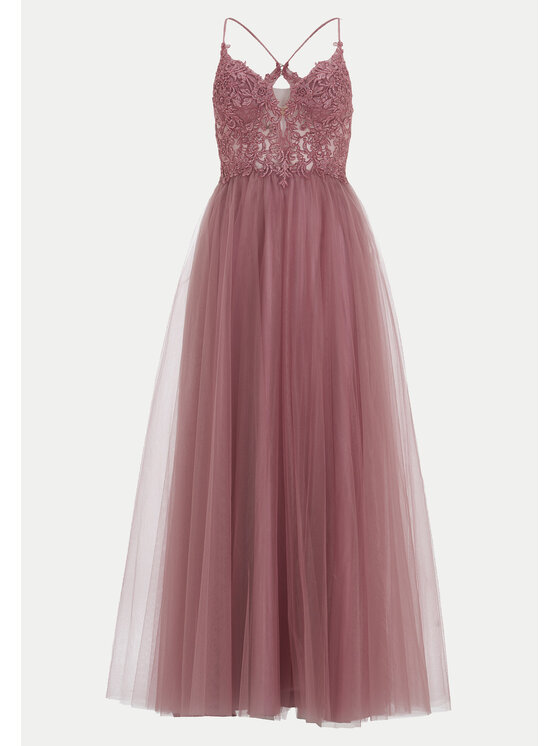 Hey Kyla Hey Kyla Abendkleid 5AG017HK Rosa Regular Fit