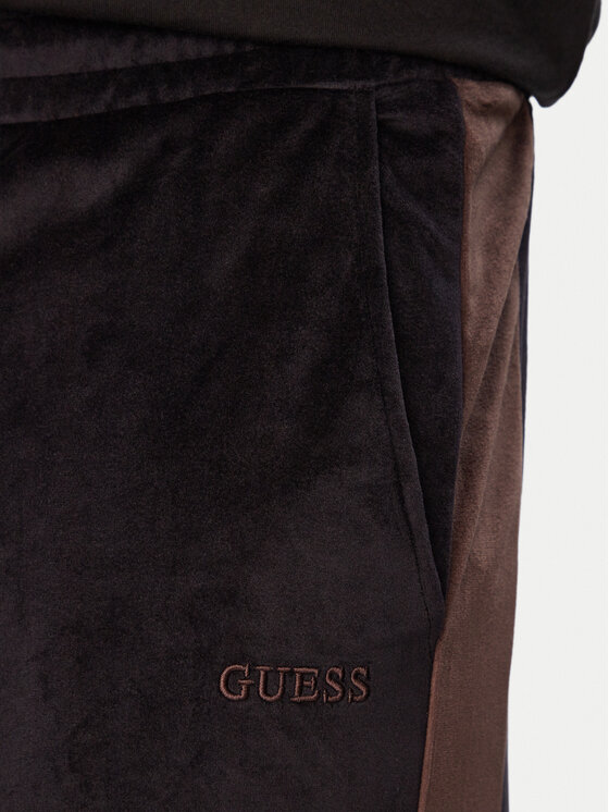 Guess Guess Спортивні штани Z6BB02 K6540 Чорний Regular Fit