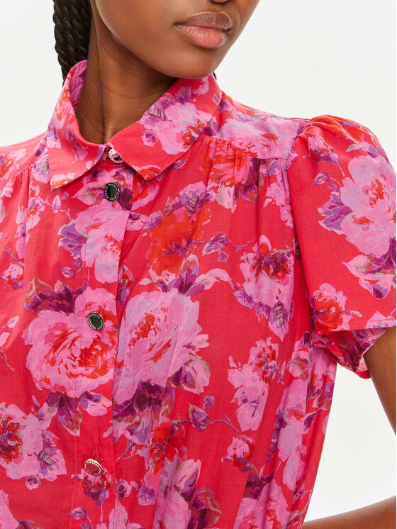 Morgan Morgan Vestito chemisier 241-ROSEL.F Rosa Regular Fit