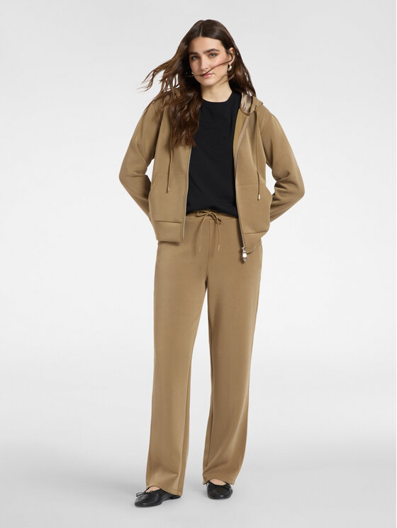 Elena Mirò Elena Mirò Felpa G801Z000640N0F2 Marrone Boxy Fit