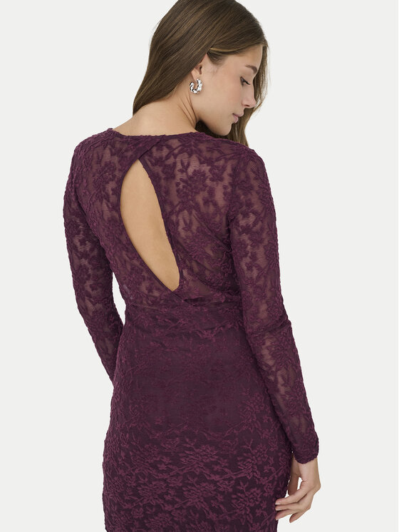 ONLY ONLY Коктейльна сукня Blaise 15356156 Фіолетовий Slim Fit