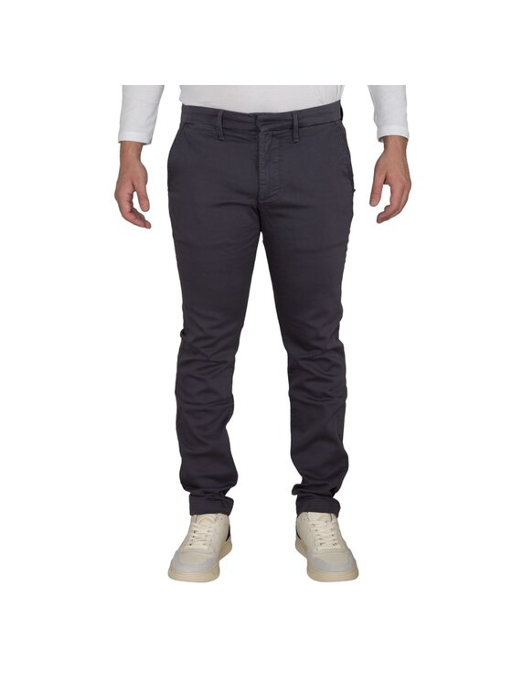 Pepe Jeans Pepe Jeans Spodnie materiałowe PM211490YE82 990 Szary Slim Fit