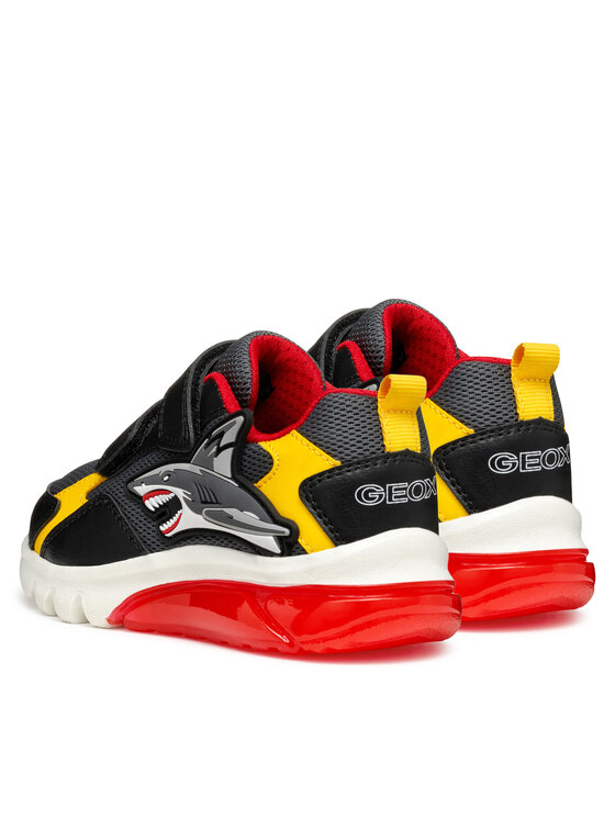 Geox Geox Сникърси J Ciberdron J55LBB 014BU C0070 S Сив