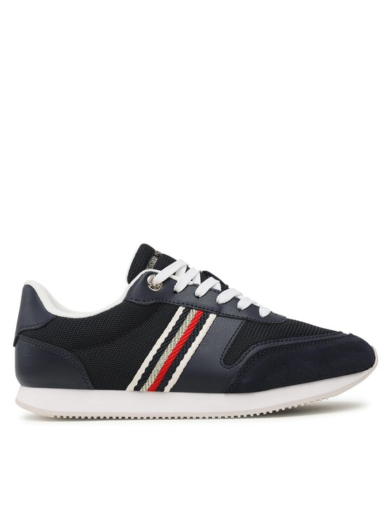 Tommy Hilfiger Snīkeri Essential Runner FW0FW07163 Tumši zils