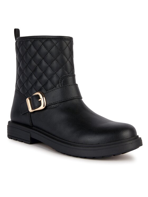 Geox Geox Μποτάκια Jr Eclair J369QI 000BC C9999 S Μαύρο