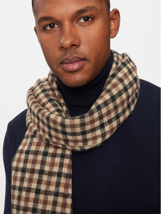 Jack & Jones Jack & Jones Зимен шал Clint 12267269 Кафяв