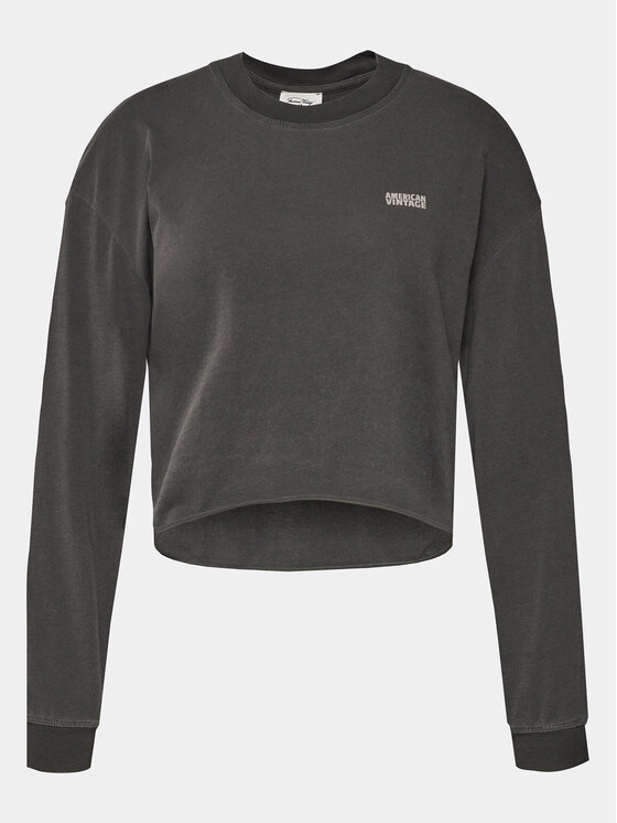 American Vintage American Vintage Sweatshirt Pymaz PYM02BE24 Grau Regular Fit